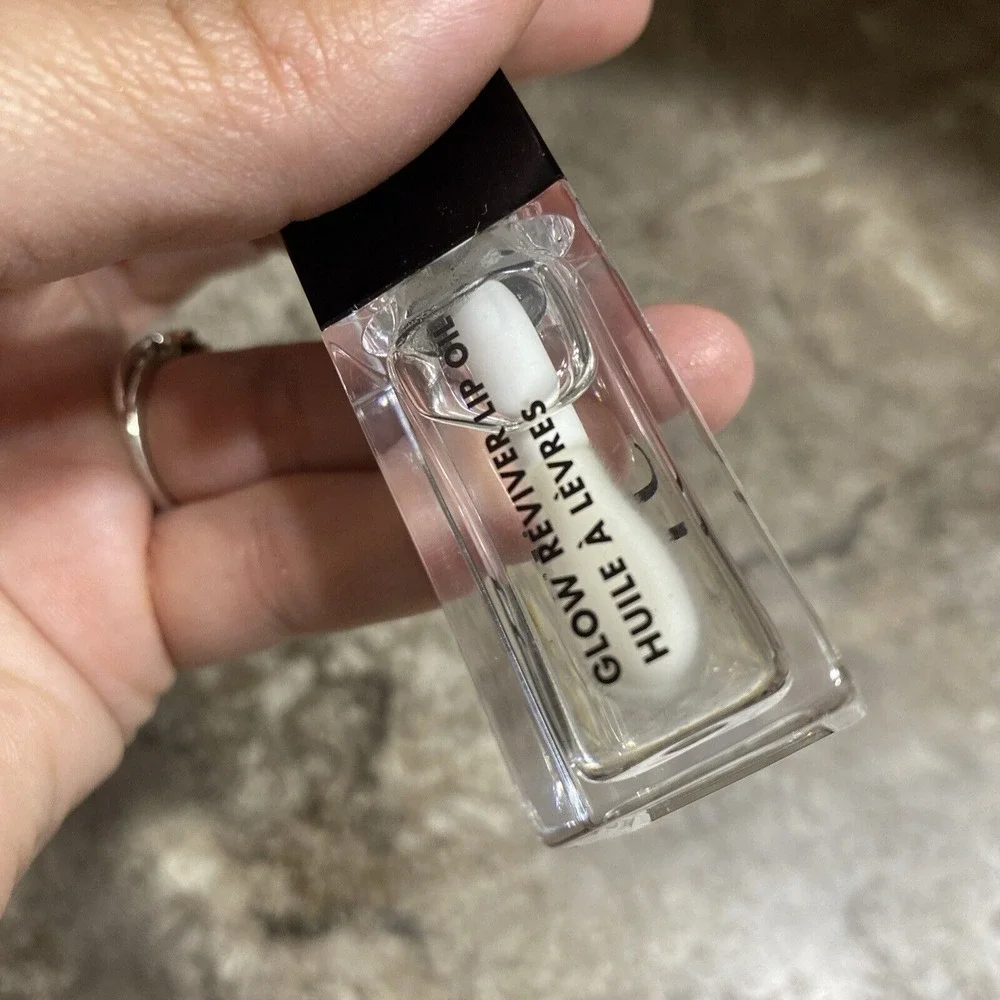 e.l.f. Glow Reviver Lip Oil New‎ Full Size Crystal Clear ELF